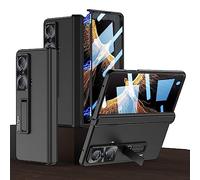 COQUE Honor Magic Vs Case,Shell Protective Film Integrated Hinged Folding All-inclusive Shell,Folding Phone Cover for Honor Magic Vs-Black