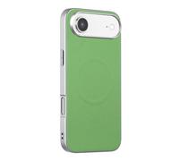 COQUE Magnetic Phone Case for Apple iPhone 17 Air, Built-in Magnetic Ring, Checkered Texture, Simple Stylish Design, Slim Fit Protective Cover for Apple iPhone 17 Air-Green