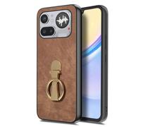 COQUE RFID Card Lanyard Shockproof Case for Nothing Phone (4a) Pro-Brown