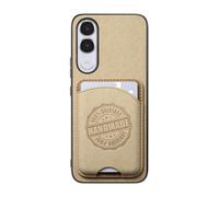 COQUE Slim Fabric Magnetic Card Case for Vivo V70 FE-Khaki