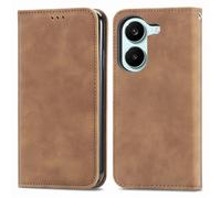COQUE TPU Card Stand Shockproof Case for Honor Play 80 Plus-Brown