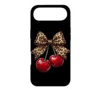 Coquette Bow Cherry Leopard Ribbon Retro Aesthetic Ladies Case for iPhone Air