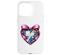 Coquette Bow Clinical Therapist Clinical Therapy Nurse Mom Case for iPhone 15 Pro Max