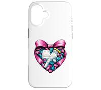 Coquette Bow Clinical Therapist Clinical Therapy Nurse Mom Case for iPhone 16