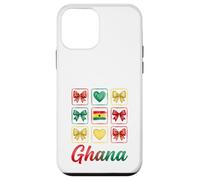 Coquette Bow Ghanan Flag Ghana Hearts Cute Girls Case for iPhone 12 mini