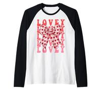 Coquette Bow Lovey Name Aesthetic Women Mothers Day Design Raglan Baseball Tee