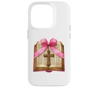 Coquette Bow Pastor Holy Bible Christian Ordained Minister Case for iPhone 14 Pro