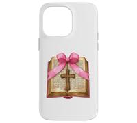 Coquette Bow Pastor Holy Bible Christian Ordained Minister Case for iPhone 14 Pro Max