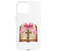 Coquette Bow Pastor Holy Bible Christian Ordained Minister Case for iPhone 15