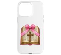 Coquette Bow Pastor Holy Bible Christian Ordained Minister Case for iPhone 15 Pro Max