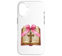 Coquette Bow Pastor Holy Bible Christian Ordained Minister Case for iPhone 16