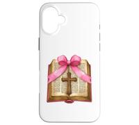 Coquette Bow Pastor Holy Bible Christian Ordained Minister Case for iPhone 16 Plus