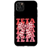 Coquette Bow Teta Name Aesthetic Women Mothers Day Design Case for iPhone 11 Pro Max