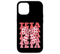 Coquette Bow Teta Name Aesthetic Women Mothers Day Design Case for iPhone 12/12 Pro