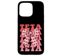 Coquette Bow Teta Name Aesthetic Women Mothers Day Design Case for iPhone 15 Pro Max