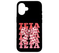 Coquette Bow Teta Name Aesthetic Women Mothers Day Design Case for iPhone 16
