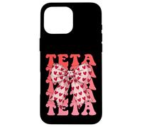 Coquette Bow Teta Name Aesthetic Women Mothers Day Design Case for iPhone 16 Pro Max