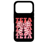 Coquette Bow Teta Name Aesthetic Women Mothers Day Design Case for iPhone 17 Pro