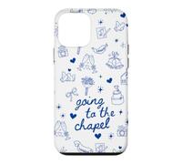Coquette Bow Wedding Bride Bridal Shower Going to The Chapel Case for iPhone 12 mini