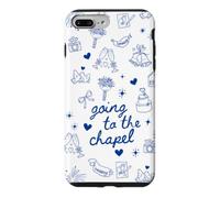 Coquette Bow Wedding Bride Bridal Shower Going to The Chapel Case for iPhone 7 Plus/8 Plus