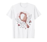 Coquette Butterfly Bow Pastel Graphic Feminine Aesthetic T-Shirt