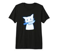 Coquette Cute Kawaii Y2K Cat with Knife Premium T-Shirt