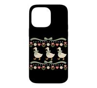 Coquette Goose Cottagecore 90s Goose Lover Garden Farmer Case for iPhone 14 Pro Max
