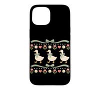 Coquette Goose Cottagecore 90s Goose Lover Garden Farmer Case for iPhone 15
