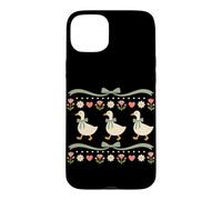 Coquette Goose Cottagecore 90s Goose Lover Garden Farmer Case for iPhone 15 Plus