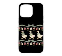 Coquette Goose Cottagecore 90s Goose Lover Garden Farmer Case for iPhone 15 Pro Max