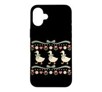 Coquette Goose Cottagecore 90s Goose Lover Garden Farmer Case for iPhone 16 Plus