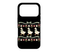 Coquette Goose Cottagecore 90s Goose Lover Garden Farmer Case for iPhone 17 Pro