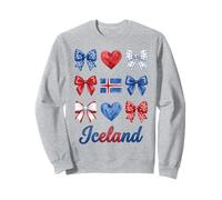 Coquette Iceland Flag Icelandic Girls Sweatshirt