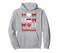 Coquette Indonesia Flag Indonesian Girls Pullover Hoodie