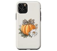 Coquette Leopard Cheetah Bow Pumpkin Aesthetic Vintage Fall Case for iPhone 11 Pro