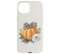 Coquette Leopard Cheetah Bow Pumpkin Aesthetic Vintage Fall Case for iPhone 15 Plus