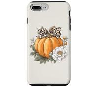 Coquette Leopard Cheetah Bow Pumpkin Aesthetic Vintage Fall Case for iPhone 7 Plus/8 Plus