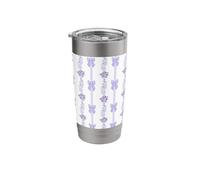 Coquette Lilac Bows and Roses Stainless Steel Insulated Tumbler