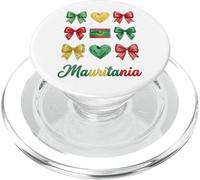 Coquette Mauritania Flag Mauritanian Girls PopSockets PopGrip for MagSafe