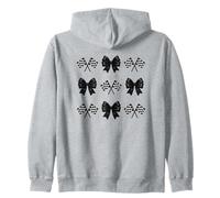 Coquette Racing Checkered Flag Zip Hoodie
