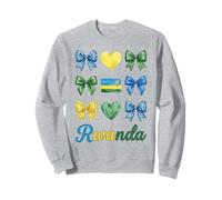 Coquette Rwanda Flag Rwandan Girls Sweatshirt