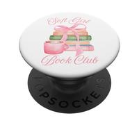 Coquette Soft Girl Book Club Book Girlycore PopSockets Adhesive PopGrip