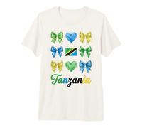 Coquette Tanzania Flag Tanzanian Girls Premium T-Shirt