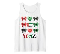 Coquette United Arab Emirates Flag Emirati Girls Tank Top