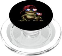 Coqui Frog Puerto Rico Flag Puerto Rican Taino Boricua PopSockets PopGrip for MagSafe