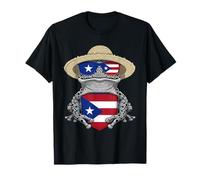 Coqui Frog Puerto Rico Flag Puerto Rican Taino Boricua T-Shirt