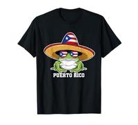 Coqui Frog Puerto Rico Taino Puerto Rican Flag Boricua T-Shirt