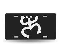 Coqui Frog Taino Symbol Puerto Rico License Plate,Decorative Car Front License Plate,Vanity Tag,Metal Car Plate,Aluminum Novelty Car License Plate for Women Men,6 X 12 Inch (4 Holes)