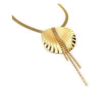Coquillère long necklace Gold one size