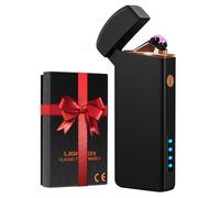 Coquimbo Christmas Stocking Fillers Gifts for Men Dad Him Electric Lighter, USB Rechargeable Arc Windproof Flameless Plasma Lighters with Battery Display, Advent Calendar 2025 Mens Birthday Gifts
